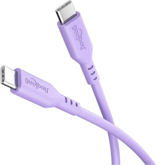 EAN 4040849777455 - Goobay 77745 cable USB USB 2.0 1,5 m USB C Púrpura imagen 1