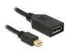 EAN 4043619655540 - DeLOCK 65554 cable DisplayPort 0,21 m Mini DisplayPort Negro imagen 1