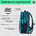 EAN 0197192487600 - HP Campus XL Tartan Plaid Backpack mochila Mochila informal Azul Poliéster, Poliespuma imagen 4