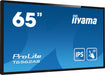 EAN 4948570120482 - iiyama T6562AS-B1 pantalla de señalización Panel plano interactivo 163,8 cm (64.5") IPS 500 cd / m² 4K Ul imagen 2