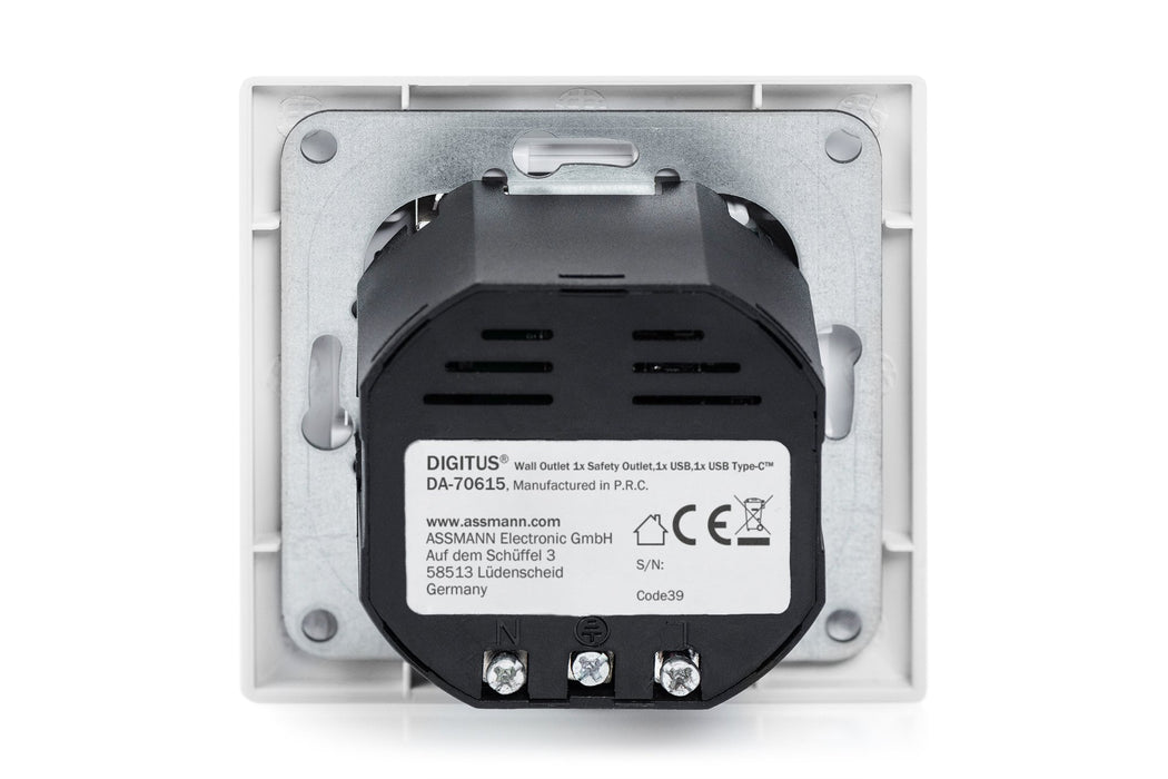EAN 4016032443223 - Digitus DA-70615 toma de corriente Blanco imagen 2
