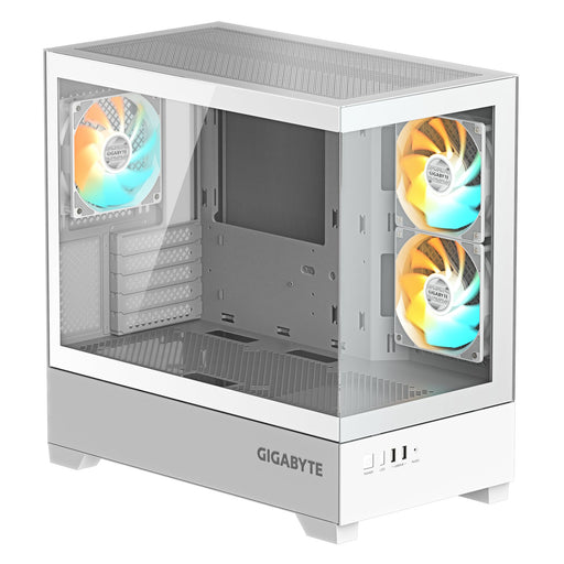 EAN 4719331555849 - GIGABYTE C201 PANORAMIC ICE Midi Tower Blanco imagen 2
