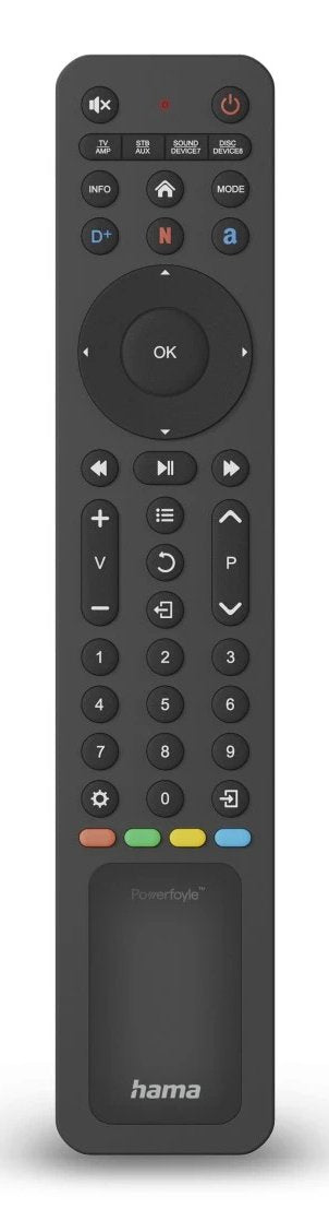 EAN 4047443532275 - Hama 00221057 mando a distancia IR inalámbrico Receptor AV, DVD/Blu-ray, TV Botones imagen 1