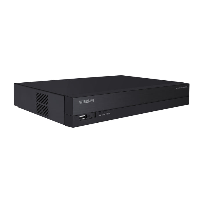 EAN 8801089228390 - Hanwha ARN-410S Grabadore de vídeo en red (NVR) Negro imagen 2