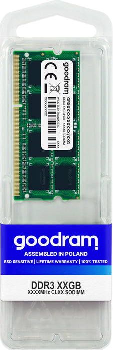 EAN 5908267903476 - Goodram GR1600S3V64L11/8G módulo de memoria 8 GB 1 x 8 GB DDR3 imagen 1