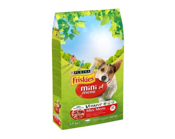 EAN 7613034241207 - Purina Friskies Mini Menu 1,5 kg Adulto Ternera imagen 1