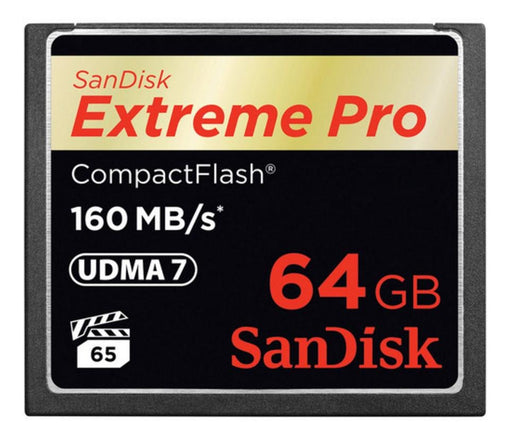 EAN 0619659102463 - SanDisk 64GB Extreme Pro CF 160MB/s CompactFlash imagen 1