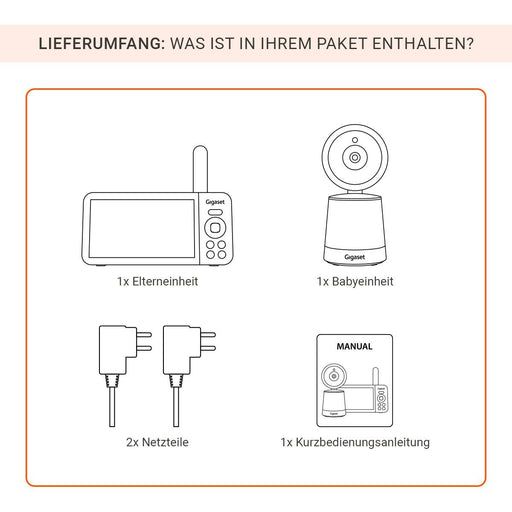 EAN 4255781905273 - Gigaset BABY 500 Video Blanco imagen 2