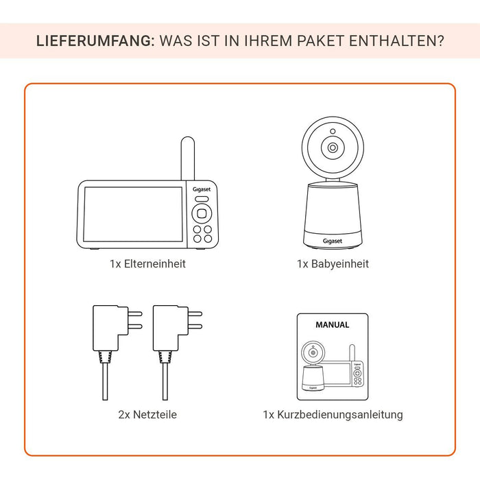 EAN 4255781905273 - Gigaset BABY 500 Video Blanco imagen 2
