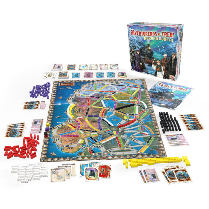 EAN 824968208373 - Asmodee DW720837 juego de tablero ¡Aventureros al Tren! Aurora boreal 60 min Juego de mesa Estrategia imagen 3
