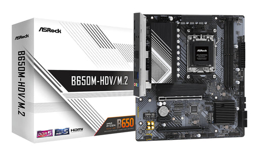 EAN 4710483942693 - Asrock B650M-HDV/M.2 AMD B650 Zócalo AM5 micro ATX imagen 1