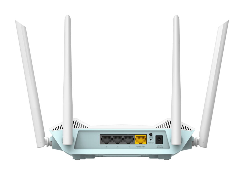 EAN 0790069459573 - D-Link R15 router inalámbrico Gigabit Ethernet Doble banda (2,4 GHz / 5 GHz) Blanco imagen 4
