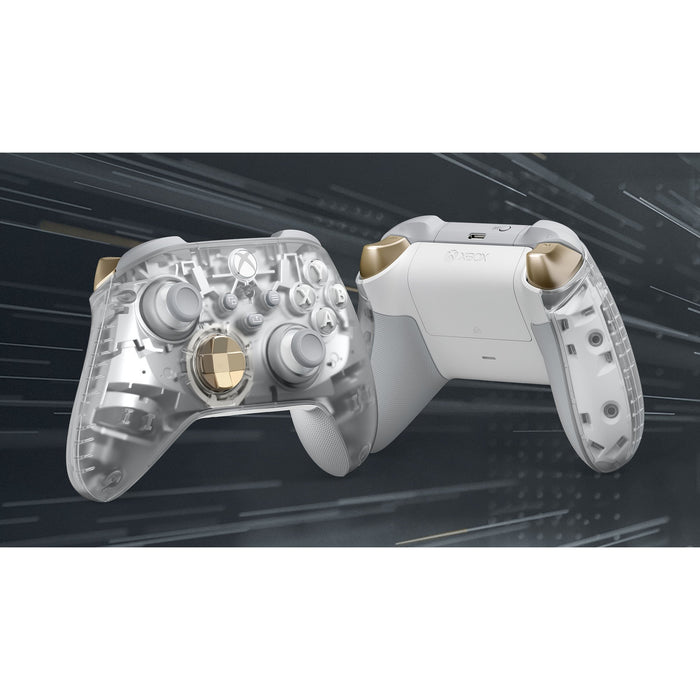EAN 196388334124 - Microsoft Ghost Cipher Oro, Gris claro, Transparente Bluetooth/USB Gamepad Analógico/Digital Android, PC,  imagen 6