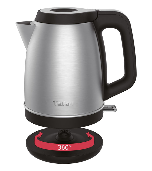 EAN 3045386377220 - Tefal KI280D tetera eléctrica 1,7 L 2400 W Negro, Acero inoxidable imagen 5
