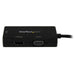 EAN 0065030854290 - StarTech.com MDP2VGDVHD adaptador de cable de vídeo 0,15 m DVI-D + VGA (D-Sub) + HDMI Negro imagen 3