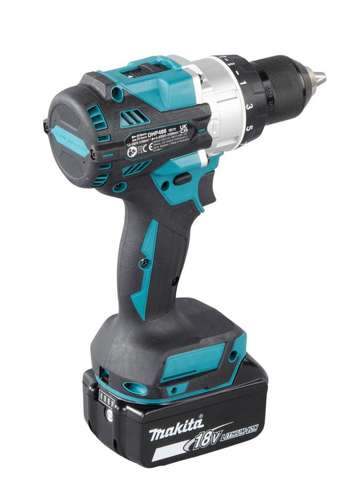 EAN 0088381739627 - Makita DHP486RTJ taladro 2100 RPM 2,7 kg Negro, Azul imagen 5
