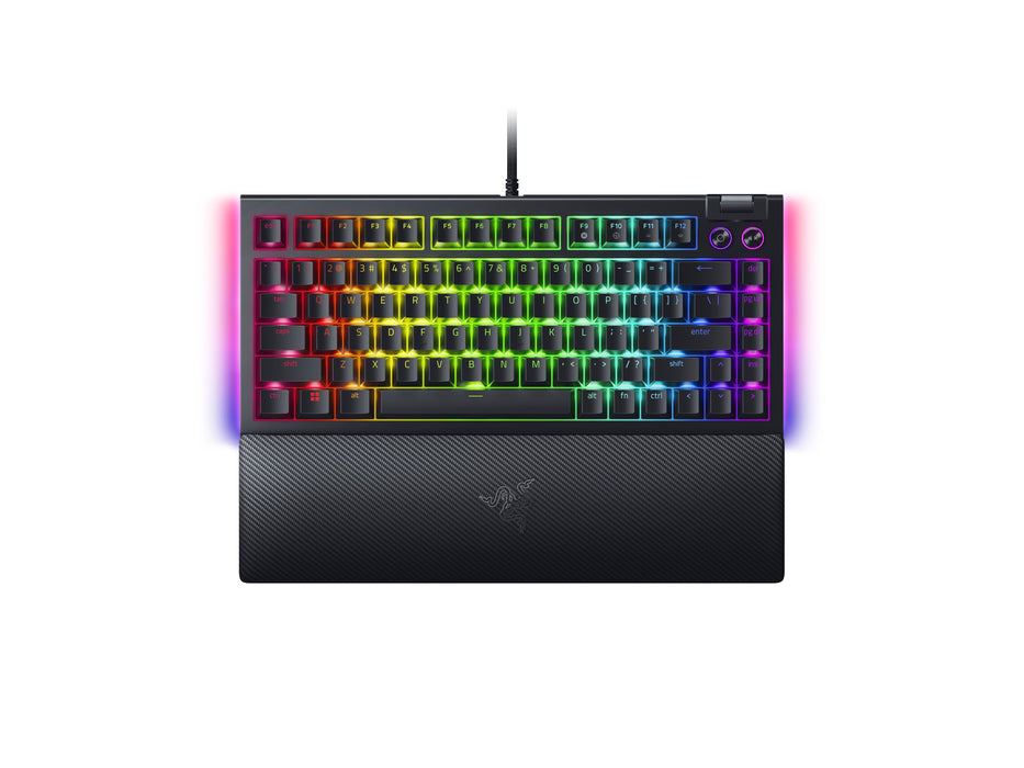 EAN 8887910072974 - Razer BlackWidow V4 75% teclado Juego USB QWERTY Inglés de EE. UU. Negro imagen 1
