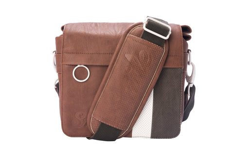 EAN 8420738165352 - Smile 111653540199 estuche para cámara fotográfica Bandolera Marrón, Blanco imagen 1