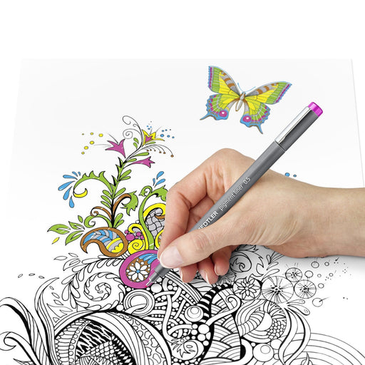 EAN 4007817036587 - Staedtler pigment liner 308 rotulador de punta fina Azul 1 pieza(s) imagen 2