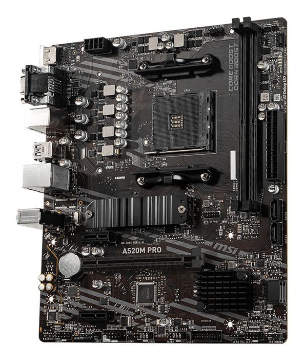 EAN 4719072755492 - MSI A520M PRO placa base AMD A520 Zócalo AM4 micro ATX imagen 2