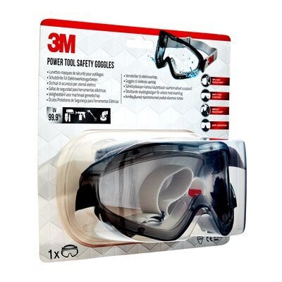 EAN 5902658102295 - 3M 2890C1 gafa y cristal de protección Gafas de seguridad Plástico Blanco imagen 7