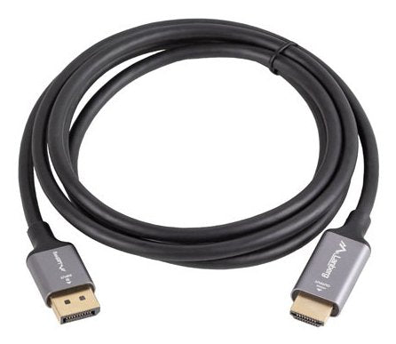 EAN 5901969441536 - Lanberg CA-DPHD-20CU-0018-BK adaptador de cable de vídeo 1,8 m DisplayPort HDMI tipo A (Estándar) Negro,  imagen 3