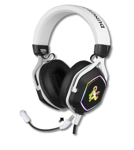 EAN 3328170292399 - Konix 82381120335 auricular y casco Auriculares Alámbrico Diadema Juego USB tipo A Negro, Blanco imagen 1