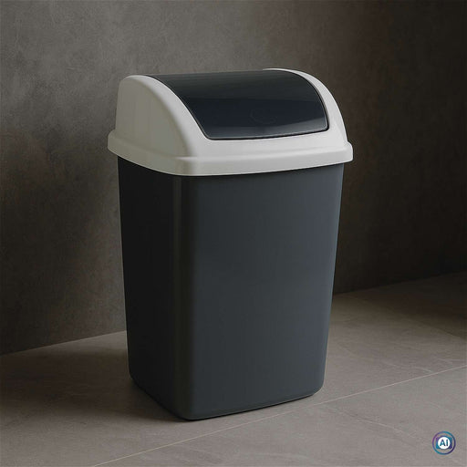 EAN 4002390095822 - MAUL 9521087 papelera 10 L Rectangular Plástico, Polipropileno (PP) Gris Oscuro, Blanco imagen 2