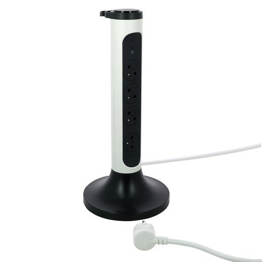 EAN 3414971942424 - Legrand 049410 base múltiple 2 m 4 salidas AC Interior Gris, Blanco imagen 2