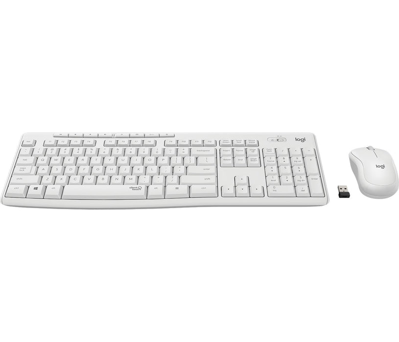 EAN 5099206092587 - Logitech 920-009823 teclado Ratón incluido Oficina USB QWERTY Inglés del Reino Unido Blanco imagen 2