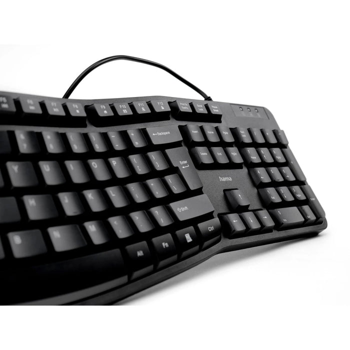 EAN 4047443499783 - Hama EKC-400 teclado Hogar / Oficina USB QZERTY Negro imagen 9