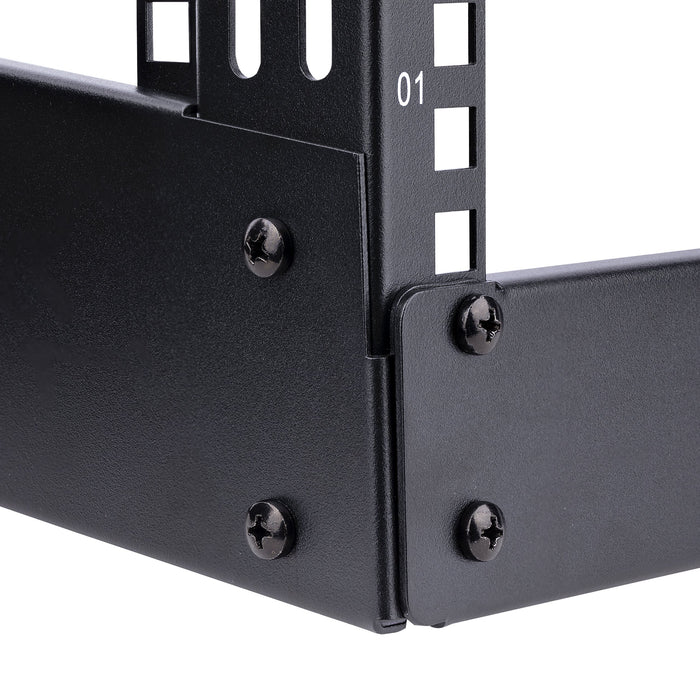 EAN 0065030883580 - StarTech.com RK4OD armario rack Rack o bastidor independiente Negro imagen 7
