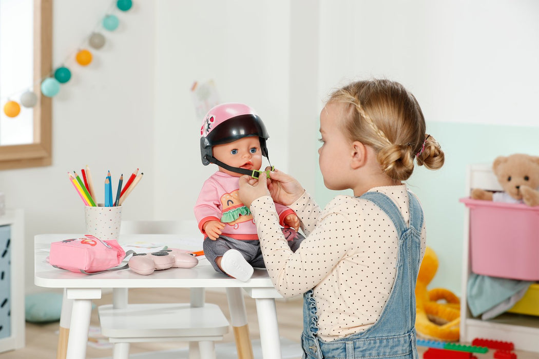 EAN 4001167835937 - BABY born E-Scooter Helmet 43cm Casco de muñeca imagen 6