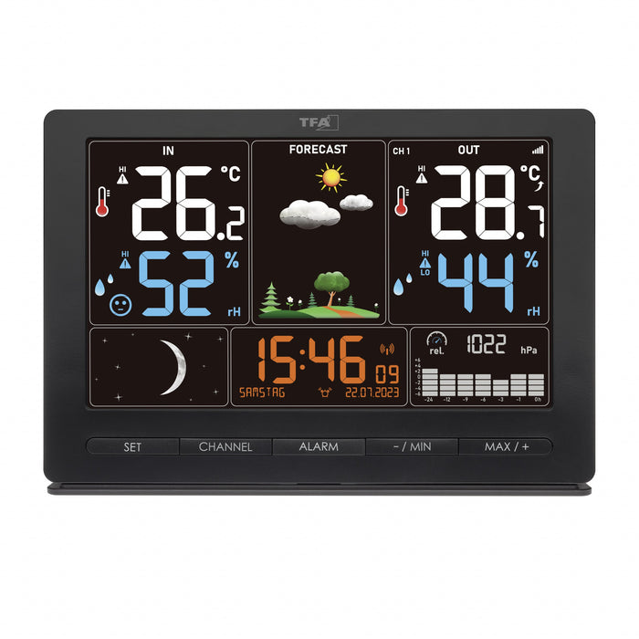 EAN 4009816039316 - TFA-Dostmann Season 2 Negro Batería imagen 7