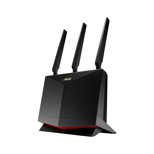 EAN 4718017730327 - ASUS 4G-AC86U router inalámbrico Gigabit Ethernet Doble banda (2,4 GHz / 5 GHz) Negro imagen 1