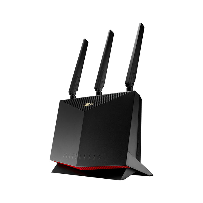 EAN 4718017730327 - ASUS 4G-AC86U router inalámbrico Gigabit Ethernet Doble banda (2,4 GHz / 5 GHz) Negro imagen 1