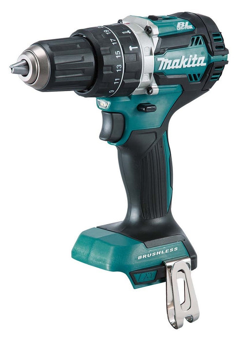 EAN 0088381826105 - Makita DHP484Z taladro Sin llave 1,6 kg Negro, Azul imagen 1