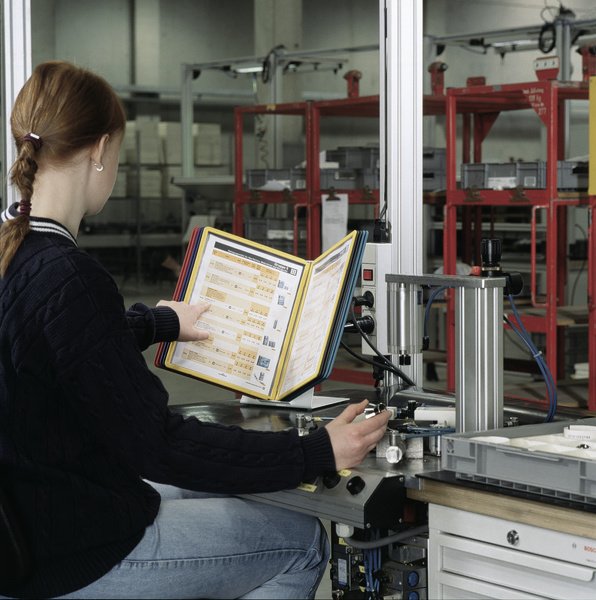 EAN 4005546502588 - Durable VARIO soporte para mostrar documentos Escritorio Retrato A4 imagen 5