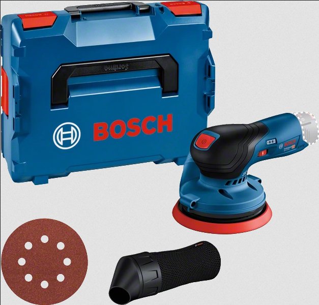 EAN 4059952539461 - Bosch GEX 12V-125 Professional Lijadora excéntrica 10000 RPM 20000 OPM Negro, Azul, Rojo imagen 4