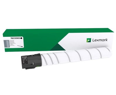 EAN 0734646635035 - Lexmark 76C00K0 cartucho de tóner 1 pieza(s) Original Negro imagen 1