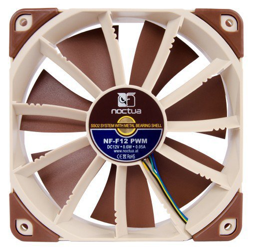 EAN 842431014009 - Noctua NF-F12 PWM sistema de refrigeración para ordenador Carcasa del ordenador Ventilador imagen 3
