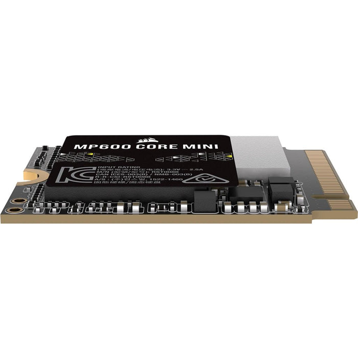 EAN 840006677581 - Corsair MP600 Mini 1 TB M.2 PCI Express 4.0 NVMe QLC 3D NAND imagen 8