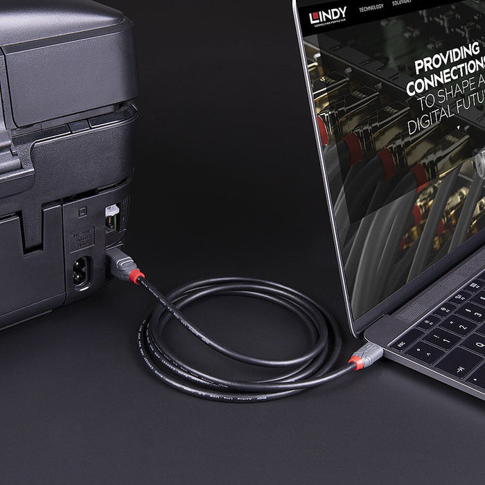 EAN 4002888366663 - Lindy 36666 cable USB USB 3.2 Gen 1 (3.1 Gen 1) 1 m USB C USB B Negro imagen 4