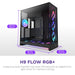 EAN 5056547207681 - NZXT H9 Flow RGB+ Midi Tower Negro imagen 2