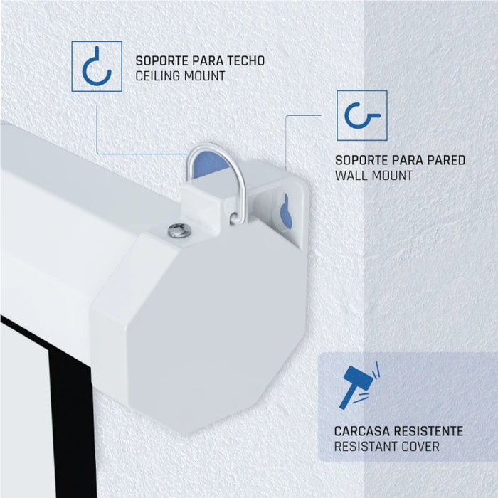 EAN 8435364308479 - iggual PSIMS180 pantalla de proyección 2,54 m (100") 1:1 imagen 4