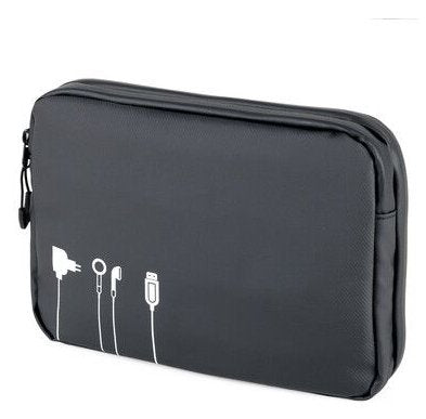 EAN 4024023022203 - TROIKA BLACK TECH POUCH 2 organizador personal Poliéster, Poliuretano (PU), Lona alquitranada Negro imagen 1
