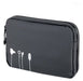 EAN 4024023022203 - TROIKA BLACK TECH POUCH 2 organizador personal Poliéster, Poliuretano (PU), Lona alquitranada Negro imagen 1