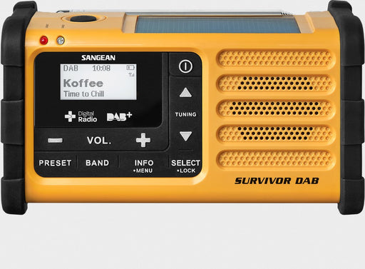 EAN 4711317993942 - Sangean MMR-88 DAB radio Portátil Digital Negro, Amarillo imagen 2