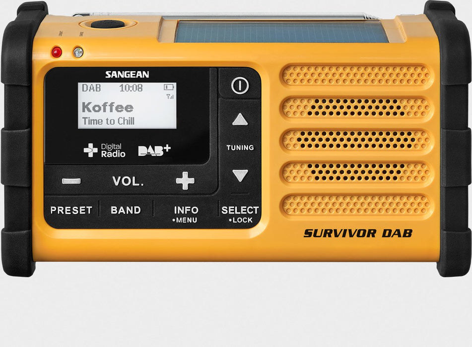 EAN 4711317993942 - Sangean MMR-88 DAB radio Portátil Digital Negro, Amarillo imagen 2