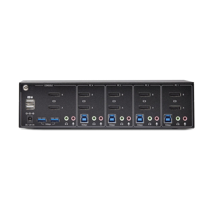 EAN 65030899697 - StarTech.com P4DD46A2-KVM-SWITCH interruptor KVM Negro imagen 4